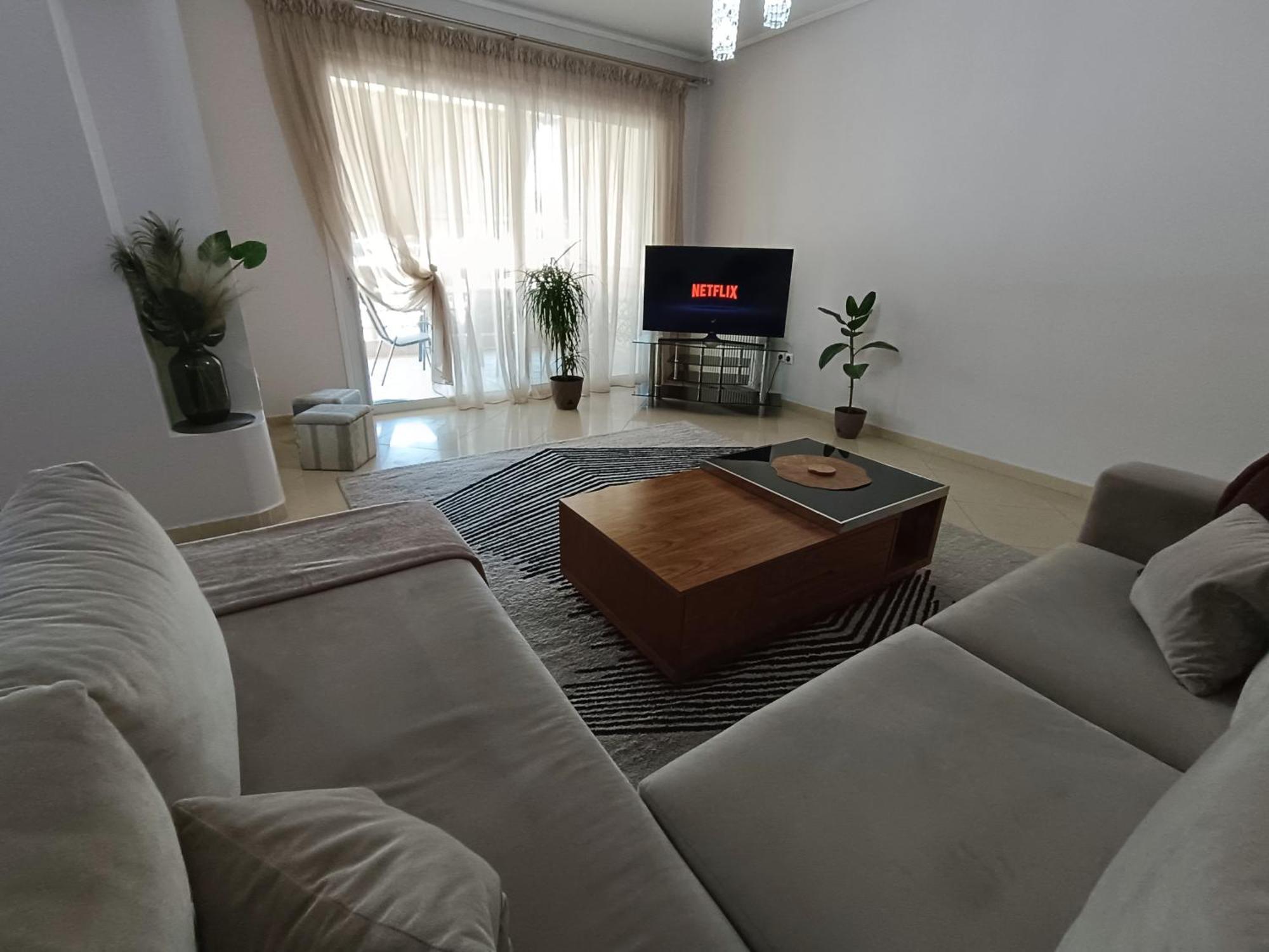 New Elegant Roof Apartment Acharnes Luaran gambar